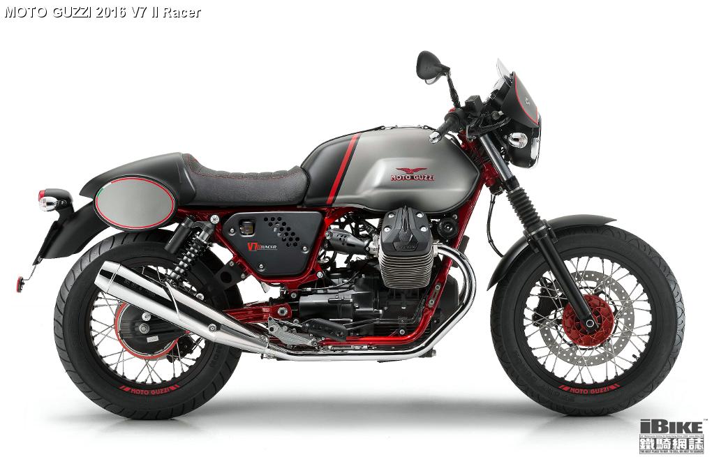 2016 Moto Guzzi V7II Racer - IBike鐵騎網誌 電單車資料庫